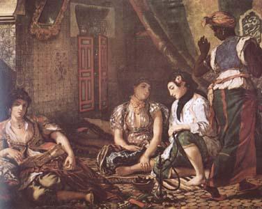Eugene Delacroix Women of Algiers (mk09) China oil painting art